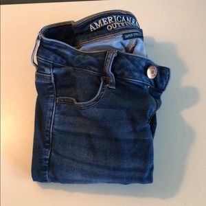 American Eagle Medium Wash Jeggings